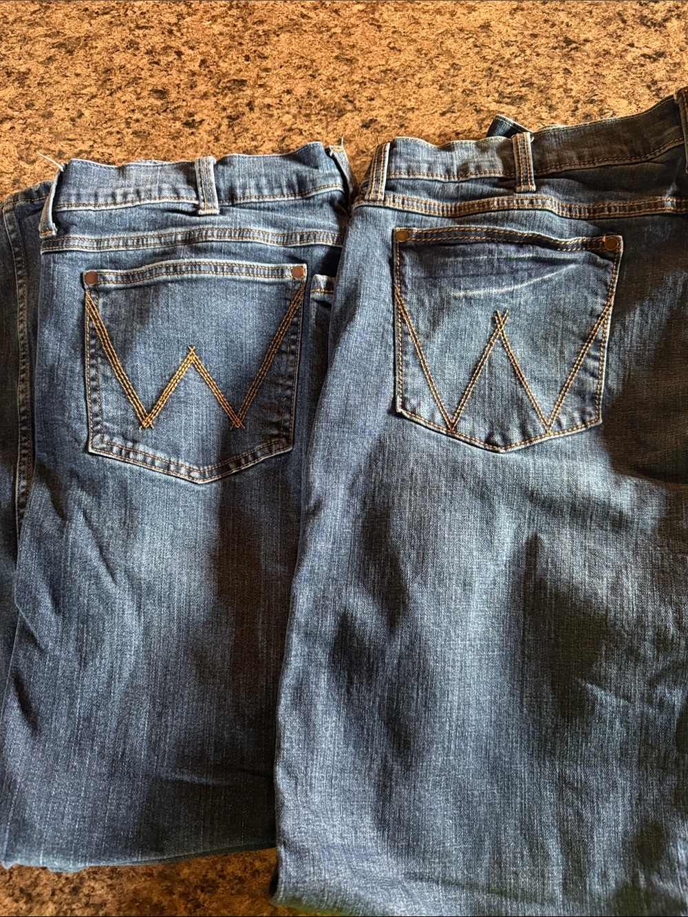 Two available… Wrangler Retro slim boot Jeans